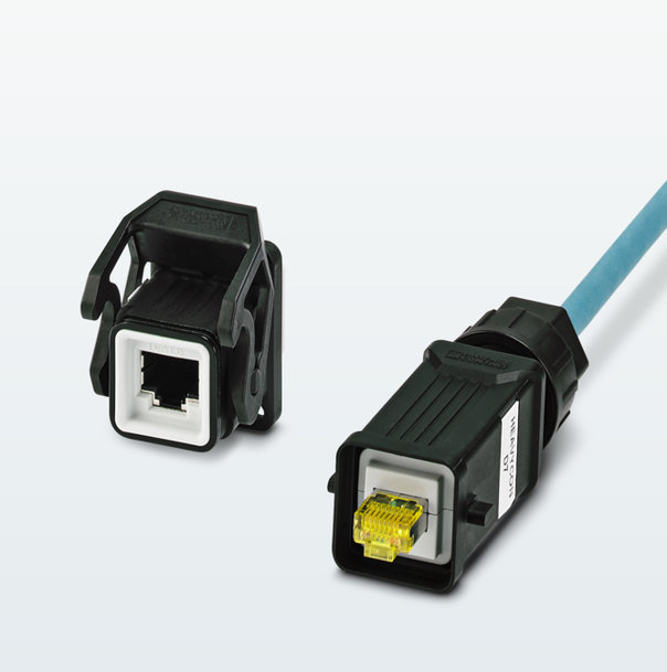 Éléments de contact RJ45 pour connecteurs industriels